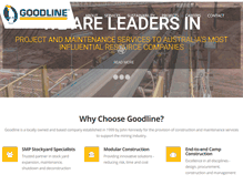 Tablet Screenshot of goodline.com.au